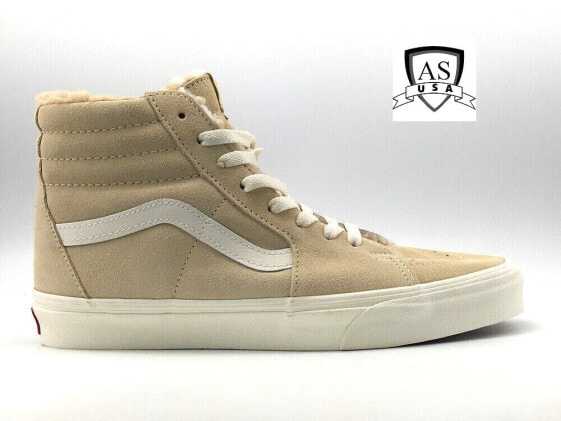 VANS Sk8-Hi Cozy Hug Biscotti Men's Size 9 Shoes Suede Casual Sneakers new