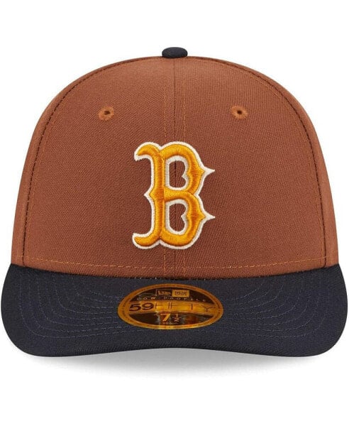 Men's Brown Boston Red Sox Tiramisu Low Profile 59FIFTY Fitted Hat