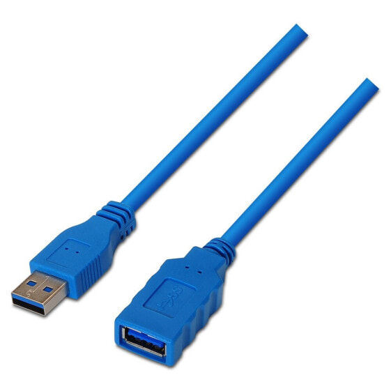 AISENS USB-A 3.0 M/F Extender cable 1 m