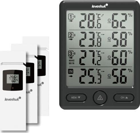 Stacja pogodowa Levenhuk Stacja meteorologiczna Levenhuk Wezzer PLUS LP20