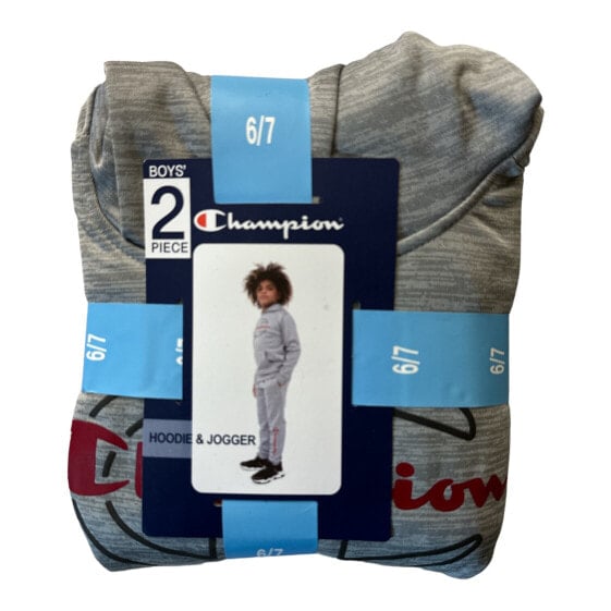 Champion Boy's Heavyweight 2 Piece Hoodie & Jogger Active Set