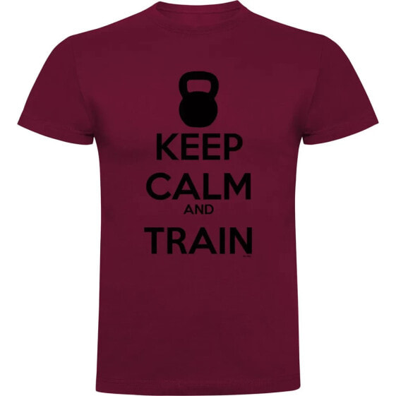 KRUSKIS Keep Calm And Train short sleeve T-shirt