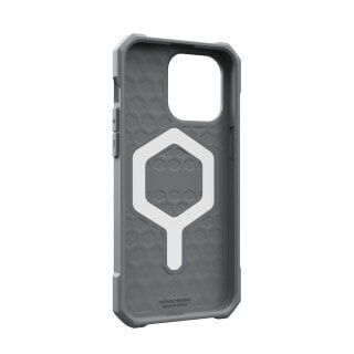 Urban Armor Gear UAG Essential Armor MagSafe Case| Apple iPhone 15 Pro Max| silber