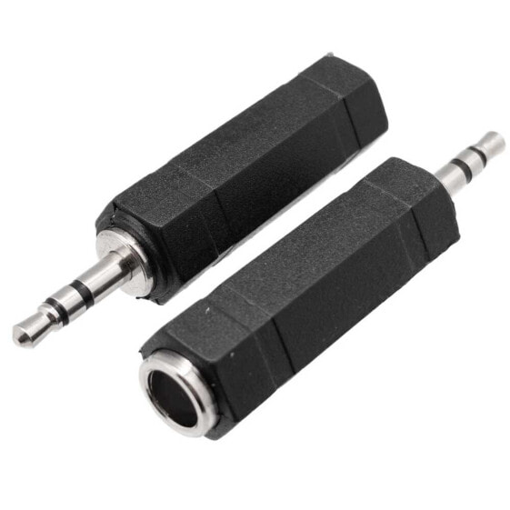 EUROCONNEX 1082 Estereo-Mono M/F Jack 3.5 To Adapter 6.4 mm