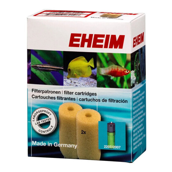 EHEIM 2007 filter cartridge 2 pieces