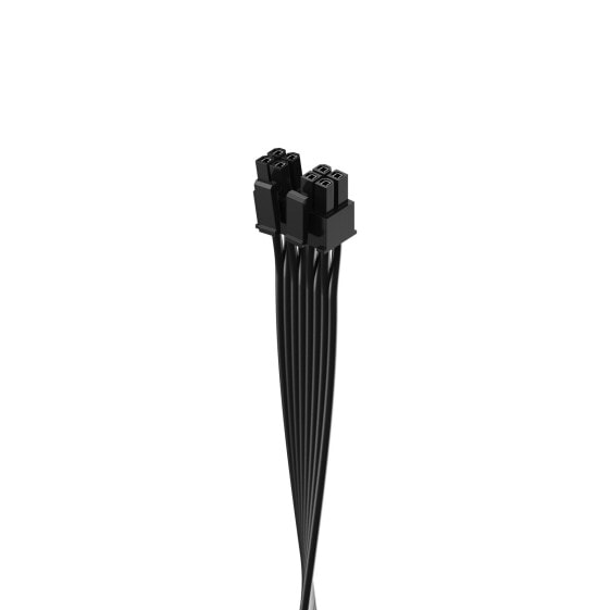 Fractal Design FD-A-PSC1-001 - 0.7 m - 4-pin ATX12V - 4-pin ATX12V - Straight - Straight - Black