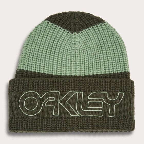 [FOS901285-86L] MENS OAKLEY TNP DEEP CUFF BEANIE - NEW DARK BRUSH