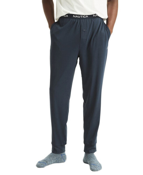 Men's Classic-Fit Stretch Solid Sleep Joggers