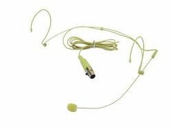 Omnitronic HS-1100 XLR Headset microphone, 55 dB, 50 - 18000 Hz, 1,5 Ohm, Verkabelt, 1,2 m, 10 V