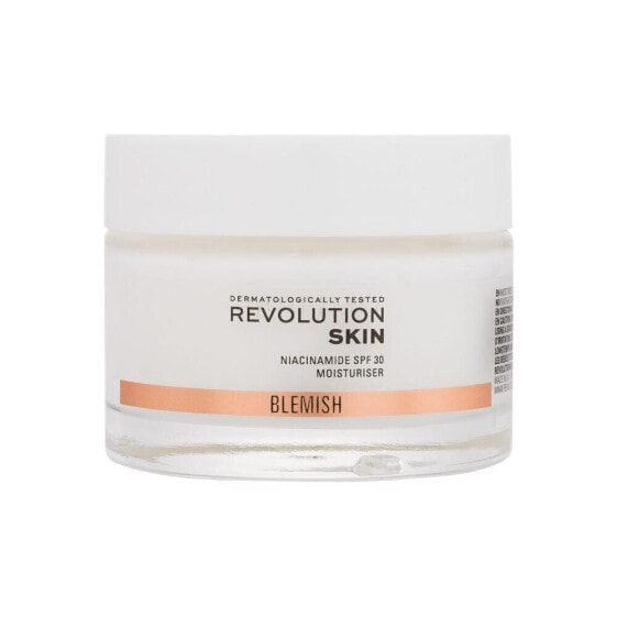 Revolution Skincare Blemish Niacinamide Moisturiser SPF30 50 ml tagescreme für Frauen