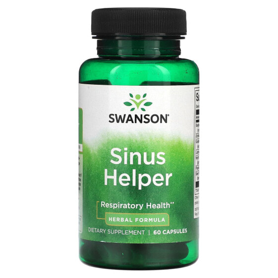 Витамины и БАДы Swanson Sinus Helper, 60 капсул
