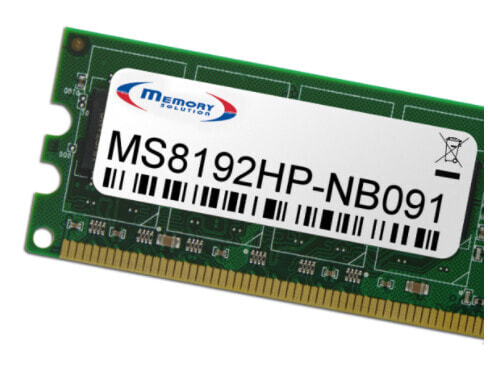 Memorysolution Memory Solution MS8192HP-NB091 - 8 GB