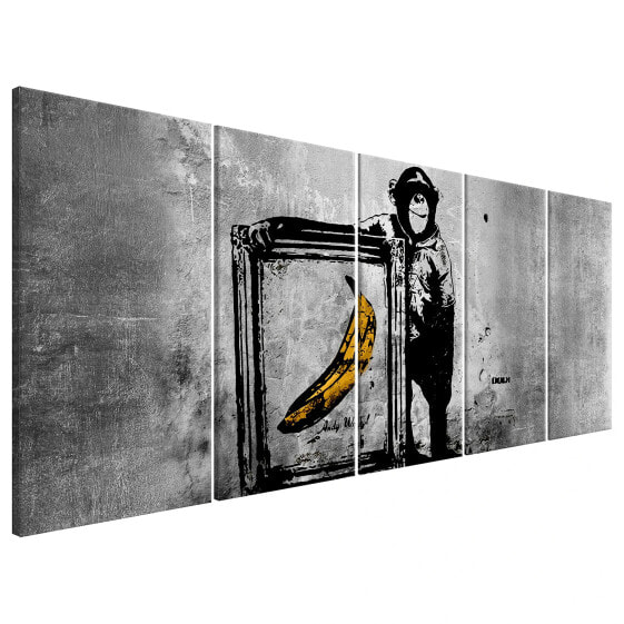 Картина Artgeist "Обезьяна с рамой" (Banksy)