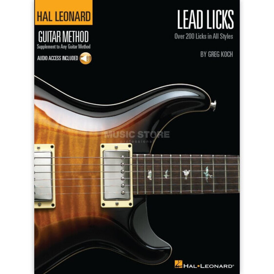 Hal Leonard Hal Leonard Guitar Method: Lead Licks - Greg Koch