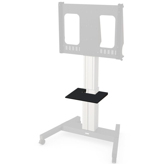 Kindermann Shelf for DisplayLift - Shelf - Rail - Black - Steel - 460 mm - 248 mm