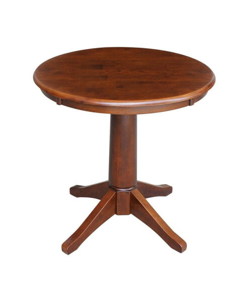 30" Round Top Pedestal Table