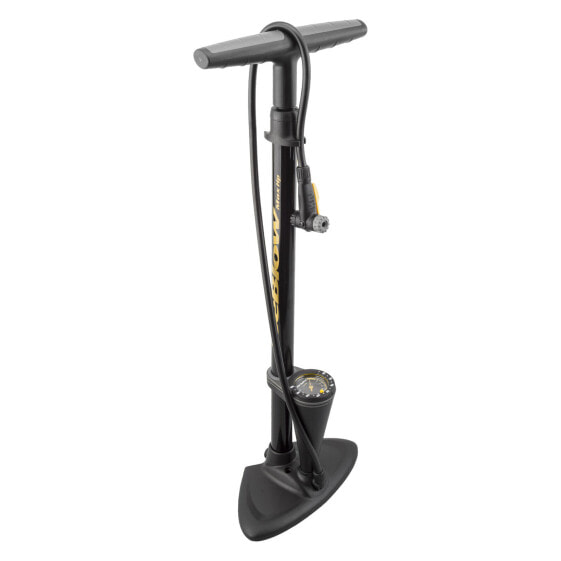 Topeak JoeBlow Max HP Bicycle Floor Pump / X-Long Hose / Presta & Schrader Valve