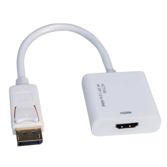 ROLINE Adapter DP-HDMI 15 m DisplayPort Белый 12.03.3160