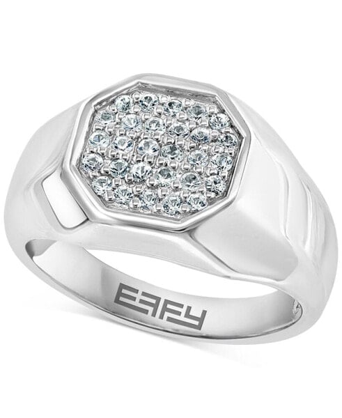 Кольцо EFFY Men's White Sapphire Octagon