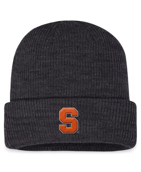 Men's Charcoal Syracuse Orange Sheer Cuffed Knit Hat