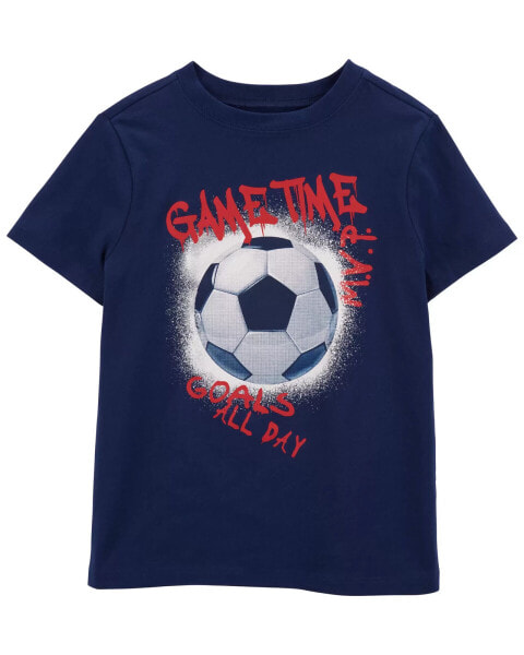 Kid Soccer Graphic Tee XS