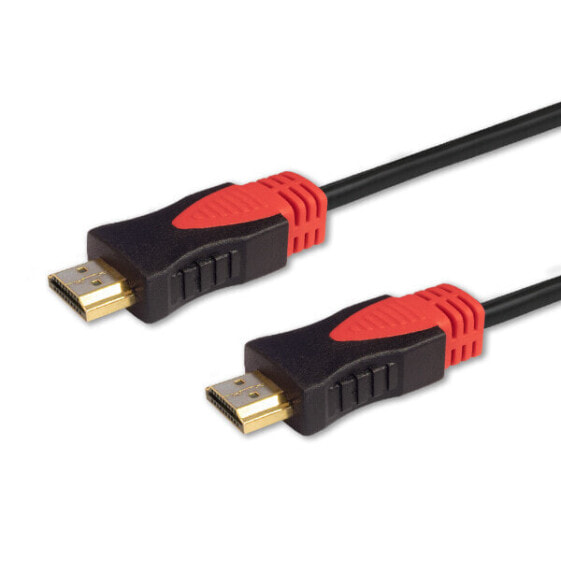 Savio CL-141 - 10 m - HDMI Type A (Standard) - HDMI Type A (Standard) - 3D - Audio Return Channel (ARC) - Black