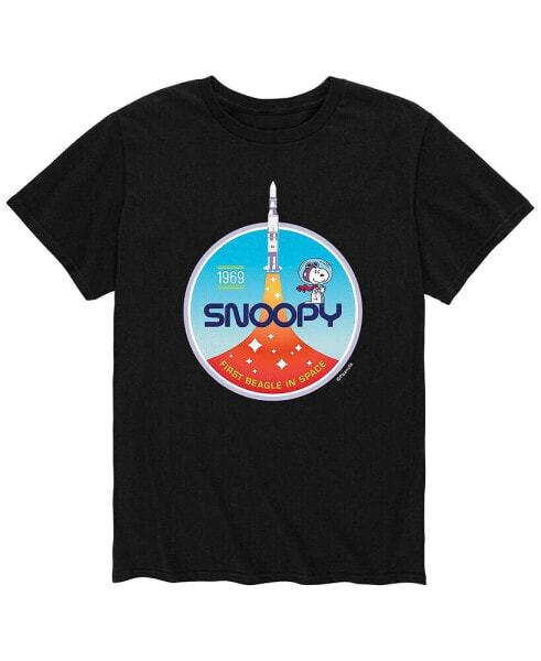 Men's Peanuts Snoppy Rocket T-Shirt