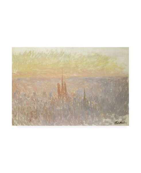 Claude Monet View of Rouen, 1892 Canvas Art - 15.5" x 21"