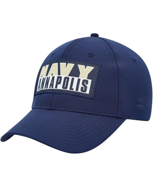 Men's Navy Navy Midshipmen Positraction Snapback Hat