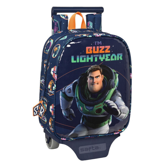 Детский рюкзак с колесами Buzz Lightyear Темно-синий 22 x 27 x 10 см