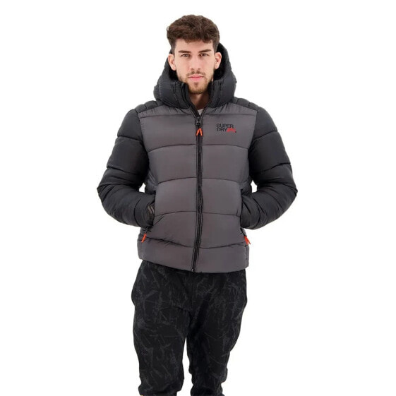 Куртка для спорта и отдыха Superdry Цветовая блокировка Puffer Sport