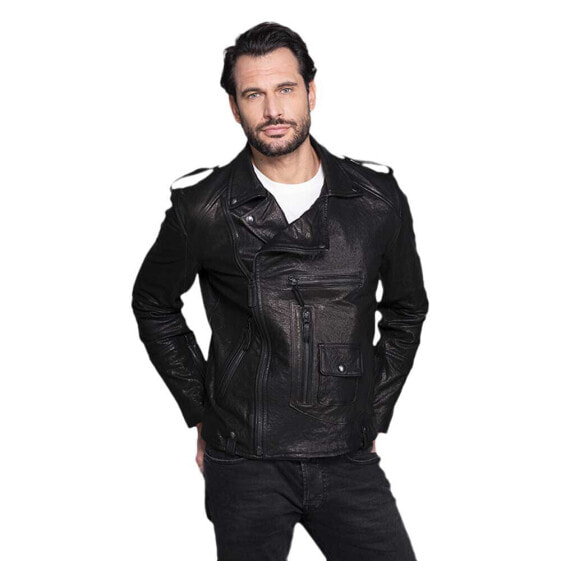 DMD Chiodo leather jacket