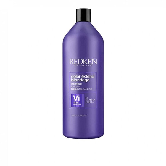 Redken Color Extend Blondage Shampoo Оттеночный шампунь с фиолетовыми пигментами для светлых волос, нейтрализующий желтизну 1000 мл