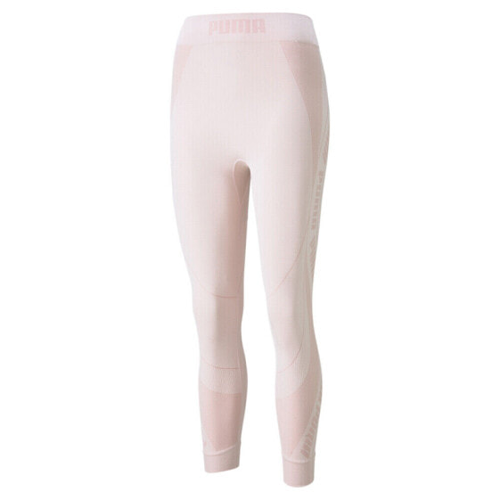 Puma Evostripe Evoknit 78 Leggings Womens Pink Athletic Casual 589159-36