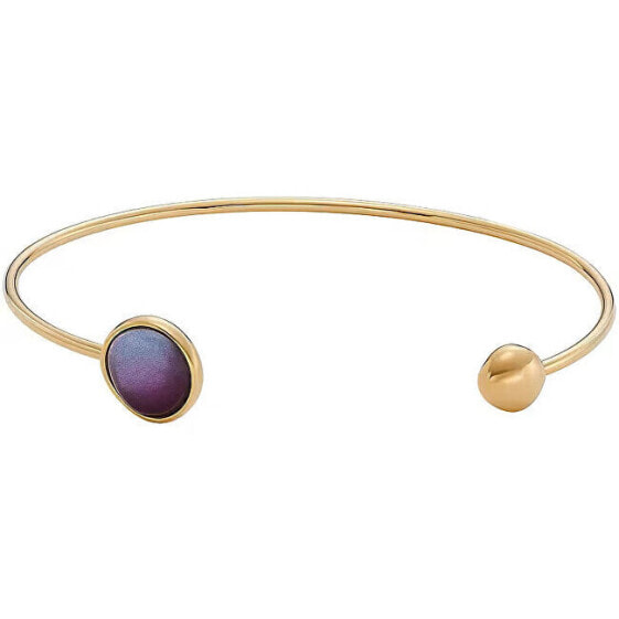 Gold-plated fixed bracelet Sea Glass SKJ1688710