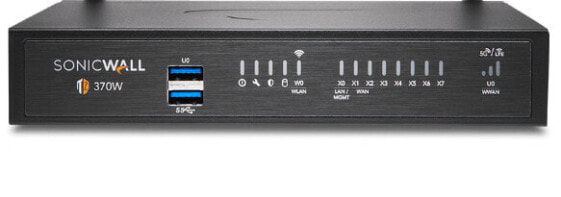 SonicWALL TZ370 - 3000 Mbit/s - 1300 Mbit/s - 1500 Mbit/s - Wired - 1000 Mbit/s - 50/60 Hz
