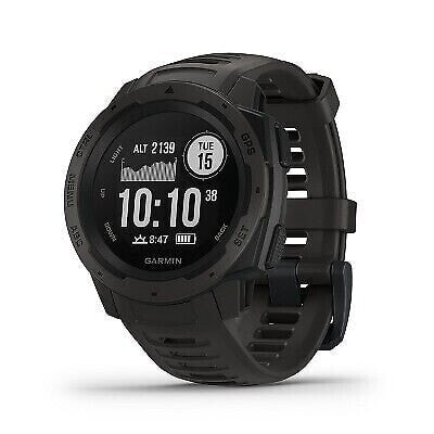 Garmin Instinct Rugged GPS Smartwatch - Graphite