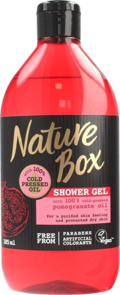 Nature Box Żel pod prysznic Shower Gel Pomegranate Oil 385ml