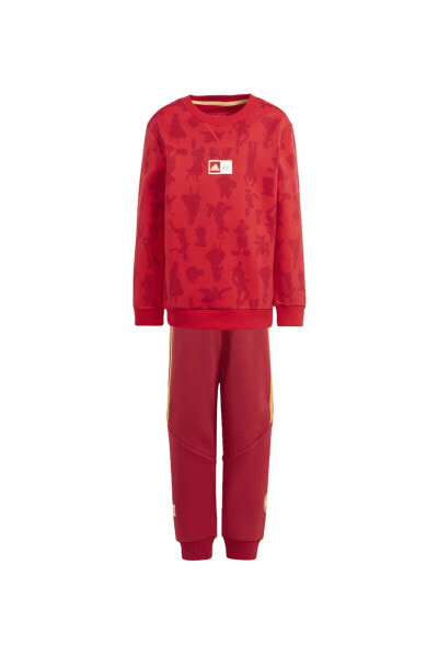 Спортивный костюм Adidas Desenli Красный для мужчин IN7291-LK DY 100 JOG