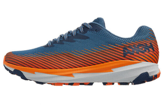 HOKA ONE ONE Torrent 2 条纹 拼接拼色 低帮拼色运动鞋 蓝橙 / Кроссовки HOKA ONE ONE Torrent 2 1110496-RTHM