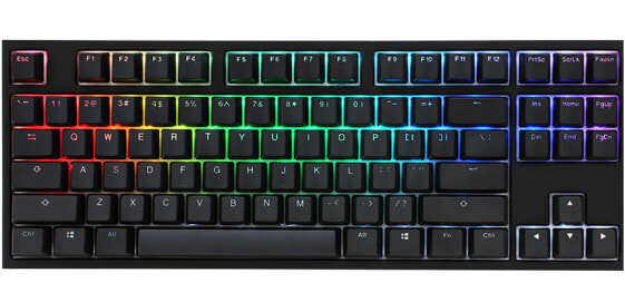 Ducky One 2 RGB TKL - Tenkeyless (80 - 87%) - USB - Mechanical - RGB LED - Black