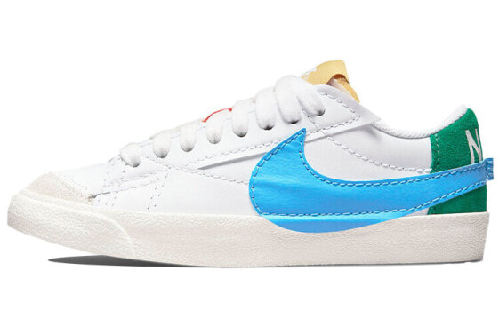 Кроссовки джамбо Nike Blazer Low 77 Бело-синие