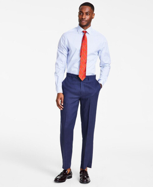 Men's Modern-Fit Linen Dress Pants