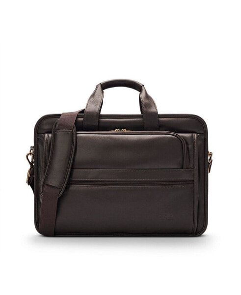 New York Classic Leather Briefcase