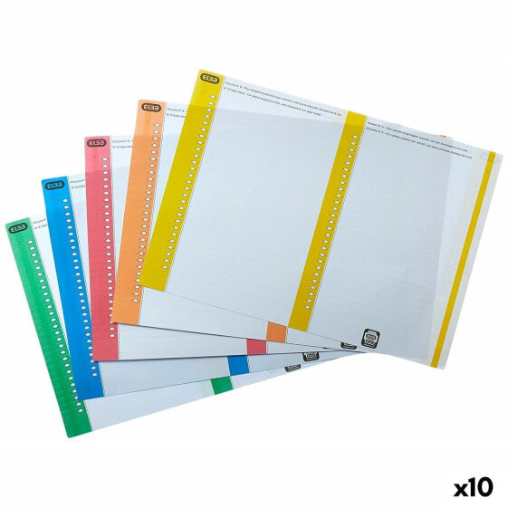 Тетрадь ELBA Подвесная папка Разноцветная A5 (10 штук)