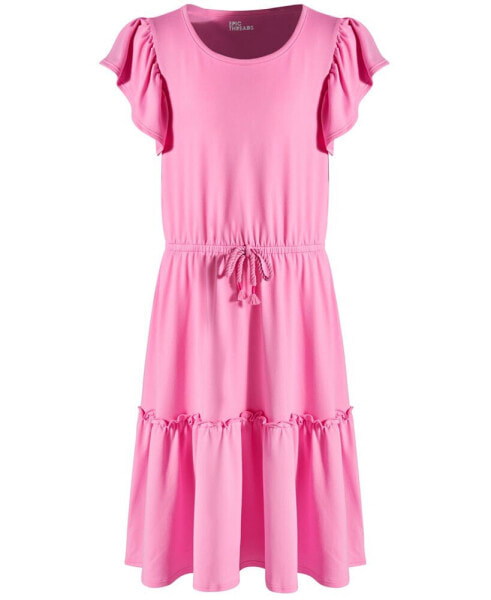 Big Girls Solid Tiered Dress, Created for Macy's