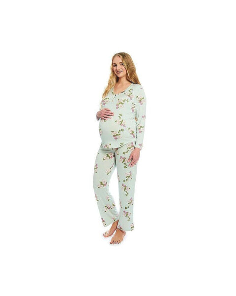 Пижама для беременных и кормящих Laina от Everly Grey