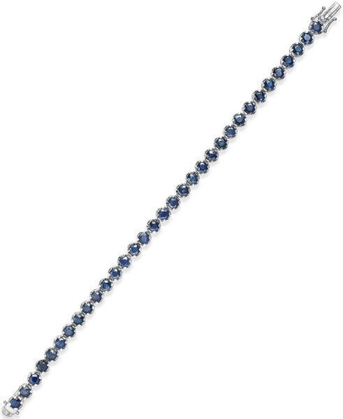 Sapphire Tennis Bracelet (10 ct. t.w.) in Sterling Silver, Created for (Also Available in Emerald)