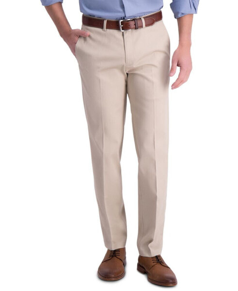 Брюки мужские Haggar Iron Free Premium Khaki Straight-Fit Flat-Front Pant