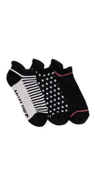 Women's 3 Pack Nylon Compression Ankle Socks